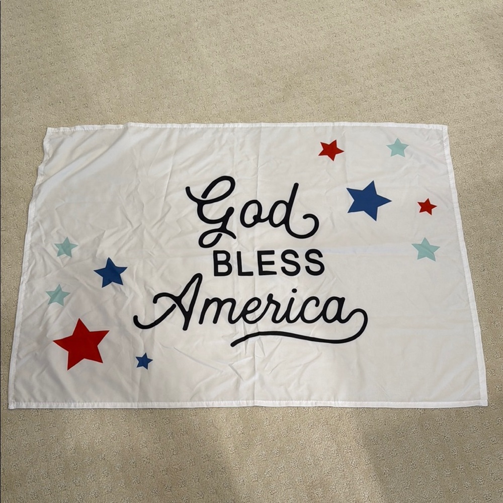 God bless America Sign